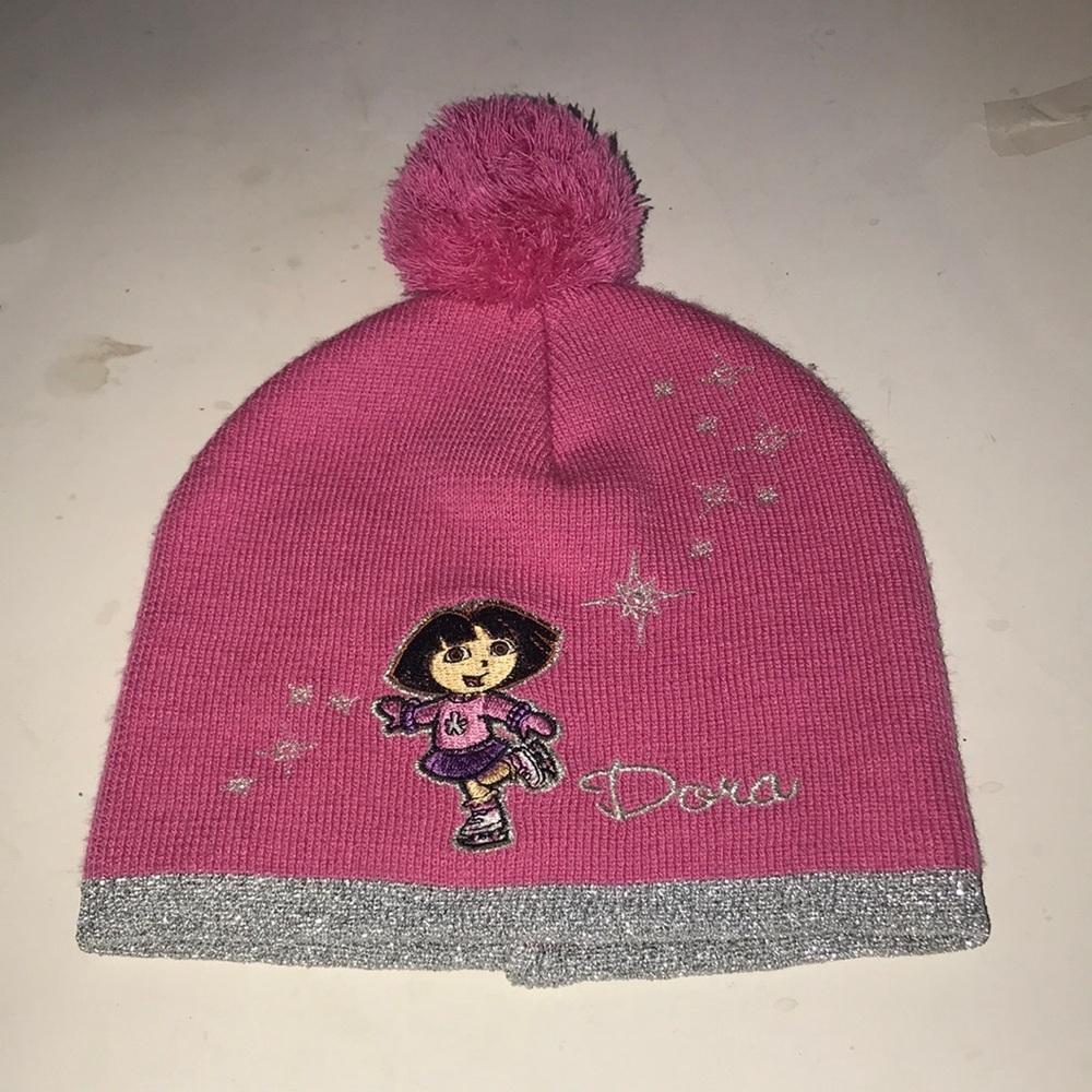 NWOT Girl’s Dora the Explorer Knit Hat